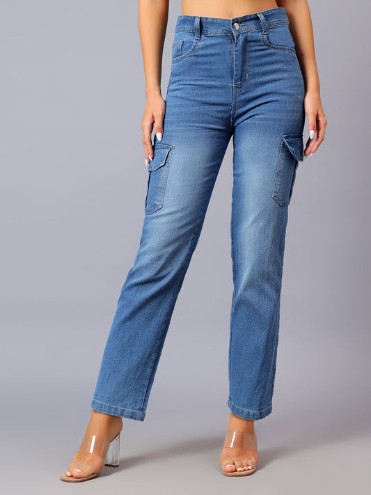 Blamglam Women's 6-Pocket Jeans | Soft Stretch Denim | Flattering Fit for Every Curve | Enhances Your Silhouette | Comfortable All-Day Wear | Perfect for Casual and Dressy Outfits