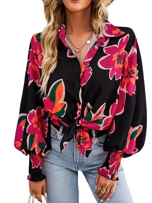 Women's Designer Stylish Print Tops - Premium Exclusive Casual Party Shirts - Elegant Fashion Blouses for Ladies - Trendy Printed Tees - Perfect for Any Occasion