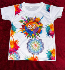 50 Pcs Special Holi Printed Tshirt Bundle