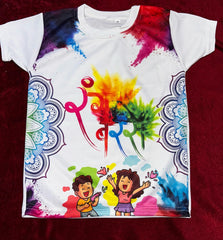 50 Pcs Special Holi Printed Tshirt Bundle