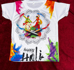 50 Pcs Special Holi Printed Tshirt Bundle