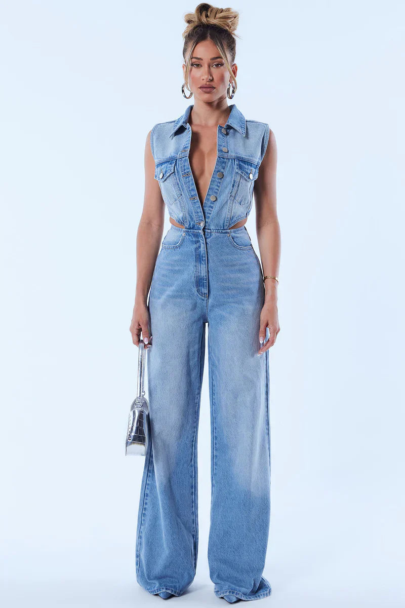 Super Gorgeous Stylish Denim Jumpsuit