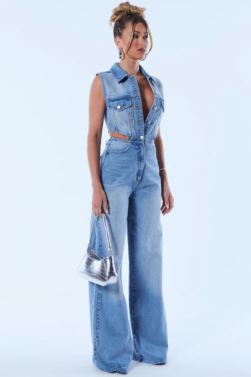 Super Gorgeous Stylish Denim Jumpsuit