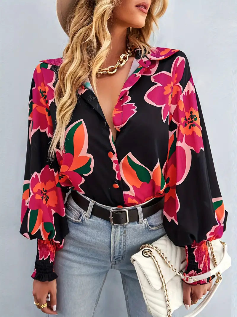 Women's Designer Stylish Print Tops - Premium Exclusive Casual Party Shirts - Elegant Fashion Blouses for Ladies - Trendy Printed Tees - Perfect for Any Occasion