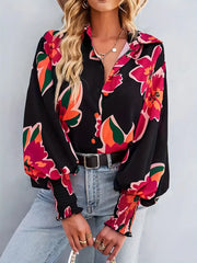 Women's Designer Stylish Print Tops - Premium Exclusive Casual Party Shirts - Elegant Fashion Blouses for Ladies - Trendy Printed Tees - Perfect for Any Occasion